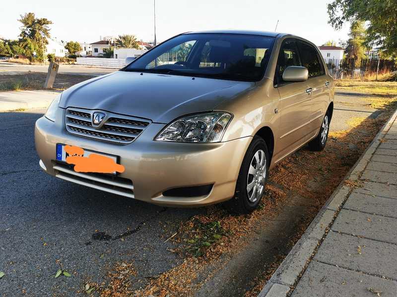 2004 Toyota Allex 1,5L 2004 Cyprus