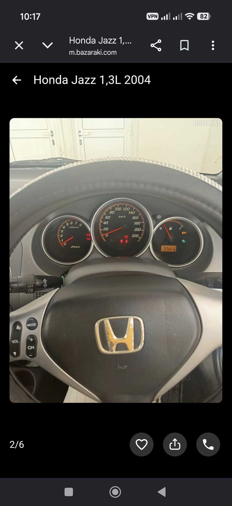 2004 Honda Jazz 1,3L 2004 Cyprus