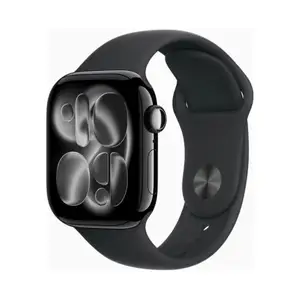 Apple watch series 11 2025 gps 46mm jet black aluminium case με m/l black sports, Επαρχία Λεμεσού — Μαρίνα Λεμεσού