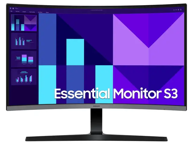Samsung essential s3 ls27d392gauxen curved monitor 68cm, Nicosia — Lakatameia - Agia Paraskevi