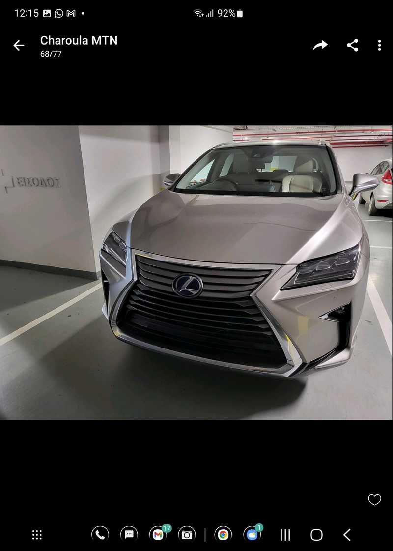 Lexus RX 3,5L 2018