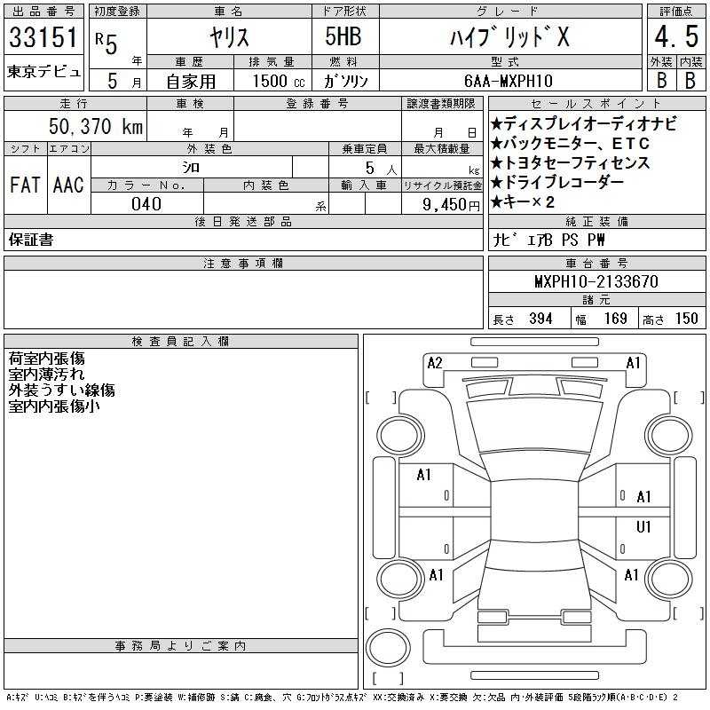 2023 Toyota Yaris 1,5L 2023 Cyprus