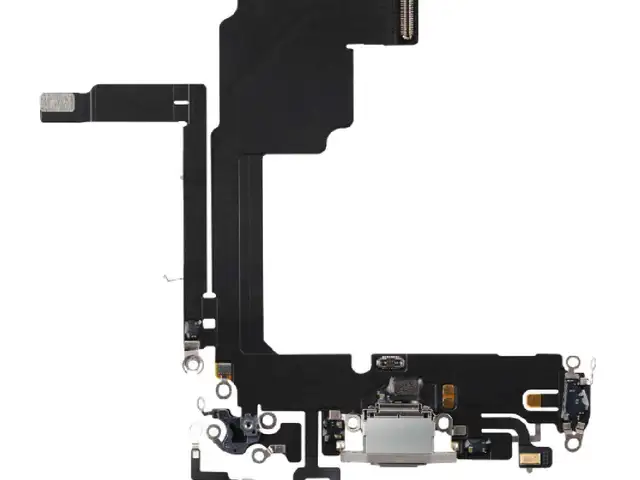 Flex connector charging port apple iphone 15 pro pulled, Limassol — Limassol - Agios Nicolaos