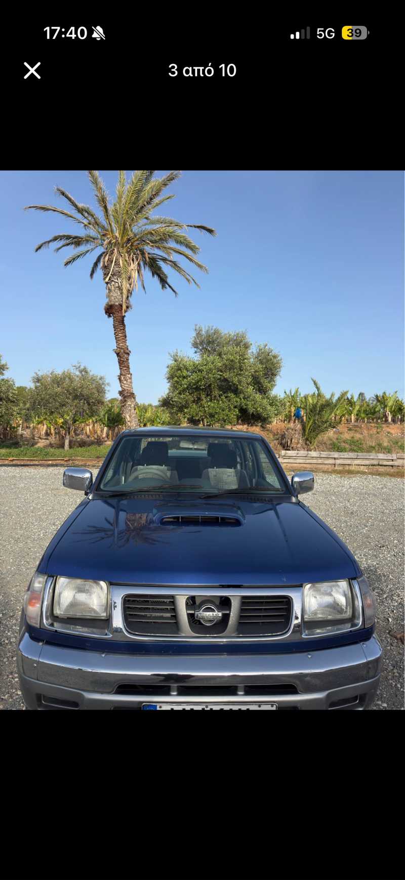 2001 Nissan Navara 2,5L 2001 Cyprus