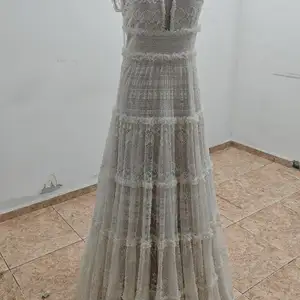 Bohemian lace wedding dress, Limassol — Germasogeia