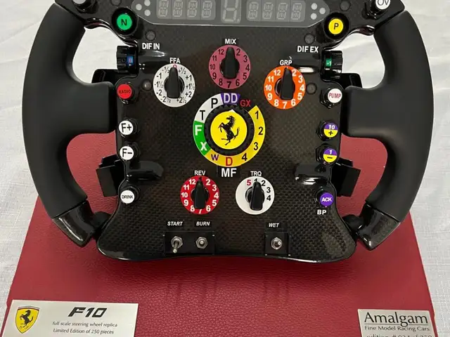 FORMULA ONE FERRARI STEERING WHEEL F10 LIMITED EDITION 34, Επαρχία Πάφου — Πέγεια