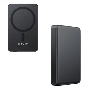 Power bank magsafe havit pb5217 20w 10000mah usb-c black, Επαρχία Λεμεσού — Λεμεσός - Άγιος Νικόλαος