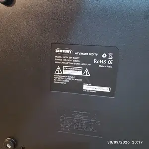 Century 40 Smart LED TV - FOR PARTS OR REPAIR - 20 Fixed, Επαρχία Λευκωσίας — Λακατάμεια - Αρχαγγέλος-Ανθούπολη