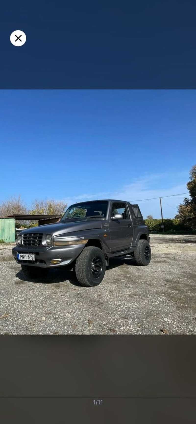 2001 SsangYong Korando 2,9L 2001 Cyprus