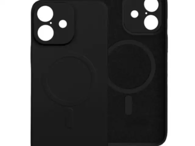 Back case silicone gum magsafe apple iphone 17 black, Επαρχία Λεμεσού — Άγιος Αθανάσιος