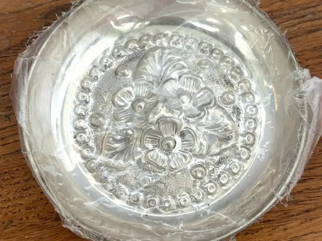 Cyprus silver 830 small decorative trinket dish, Επαρχία Λεμεσού — Εκάλη