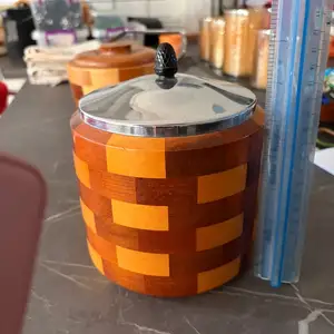 Vintage 1960s biscuit barrel, Paphos — Geroskipou Tourist Area