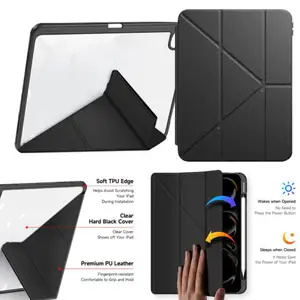 TabletCaseY-TypePencilHolderSamsungTabS7Plus124T970T975clearblac, Limassol — Limassol - Agios Ioannis