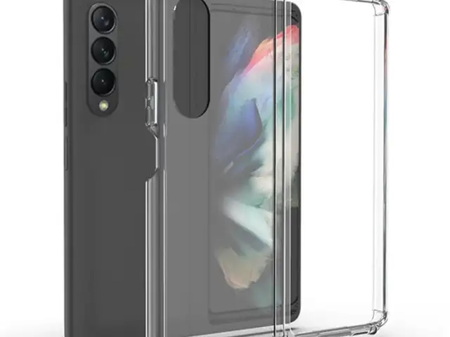 Back case silicone complete samsung z fold4 f936 clear, Limassol — Agios Athanasios