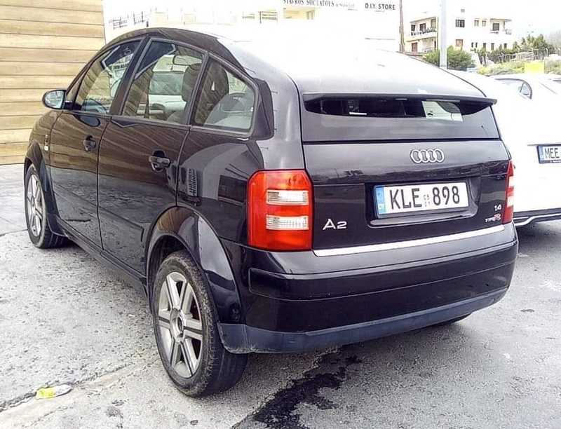 2001 Audi A2 1,4L 2001 Cyprus