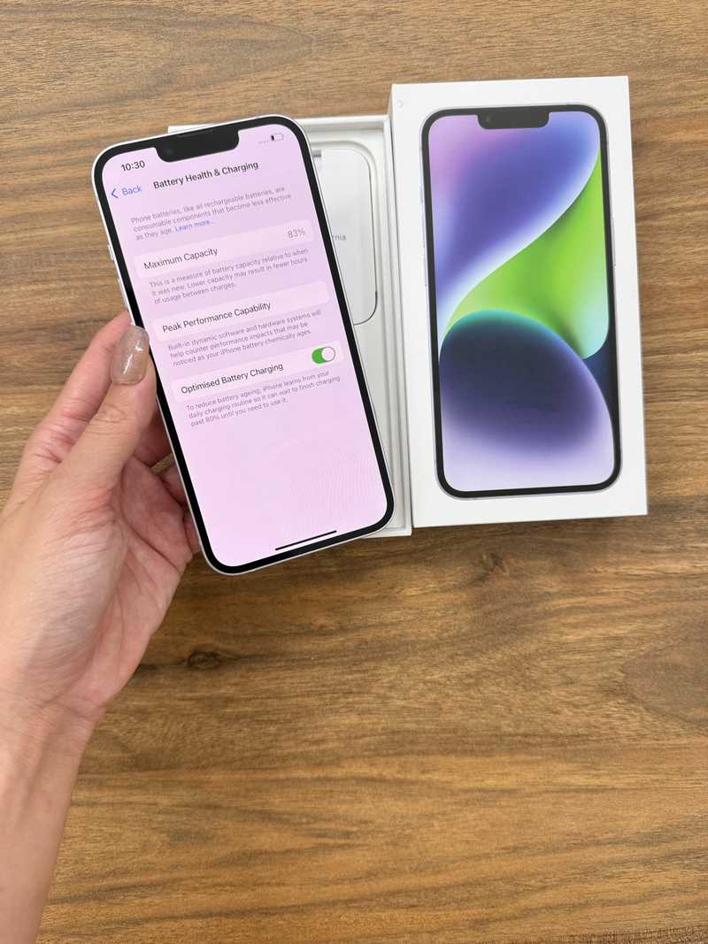 スマートフォン本体 iphone 14 128GB 87% battery health iphone 14 128GB 87% battery healthΩ
