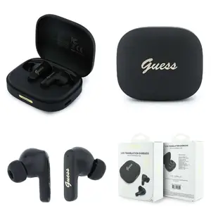 Earphone guess with script metal logo wireless black, Επαρχία Λεμεσού — Λεμεσός - Άγιος Νικόλαος