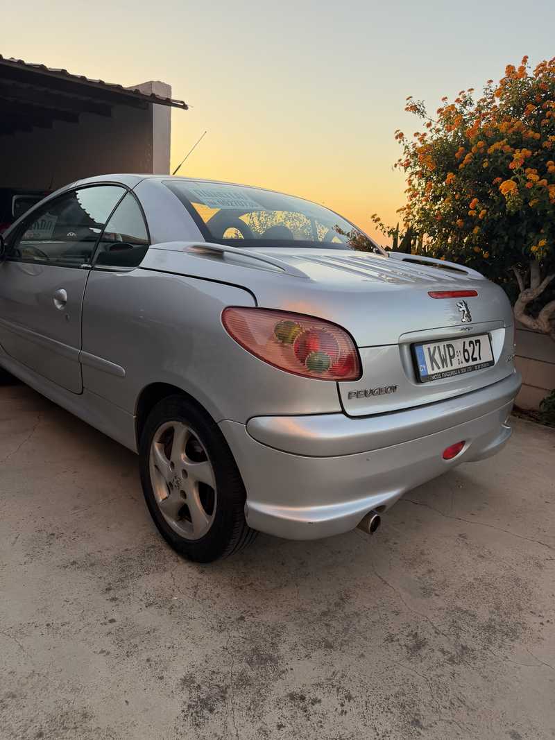 2004 Peugeot 206 1,6L 2004 Cyprus