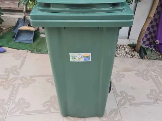Garbage can, Limassol — Asomatos Lemesou