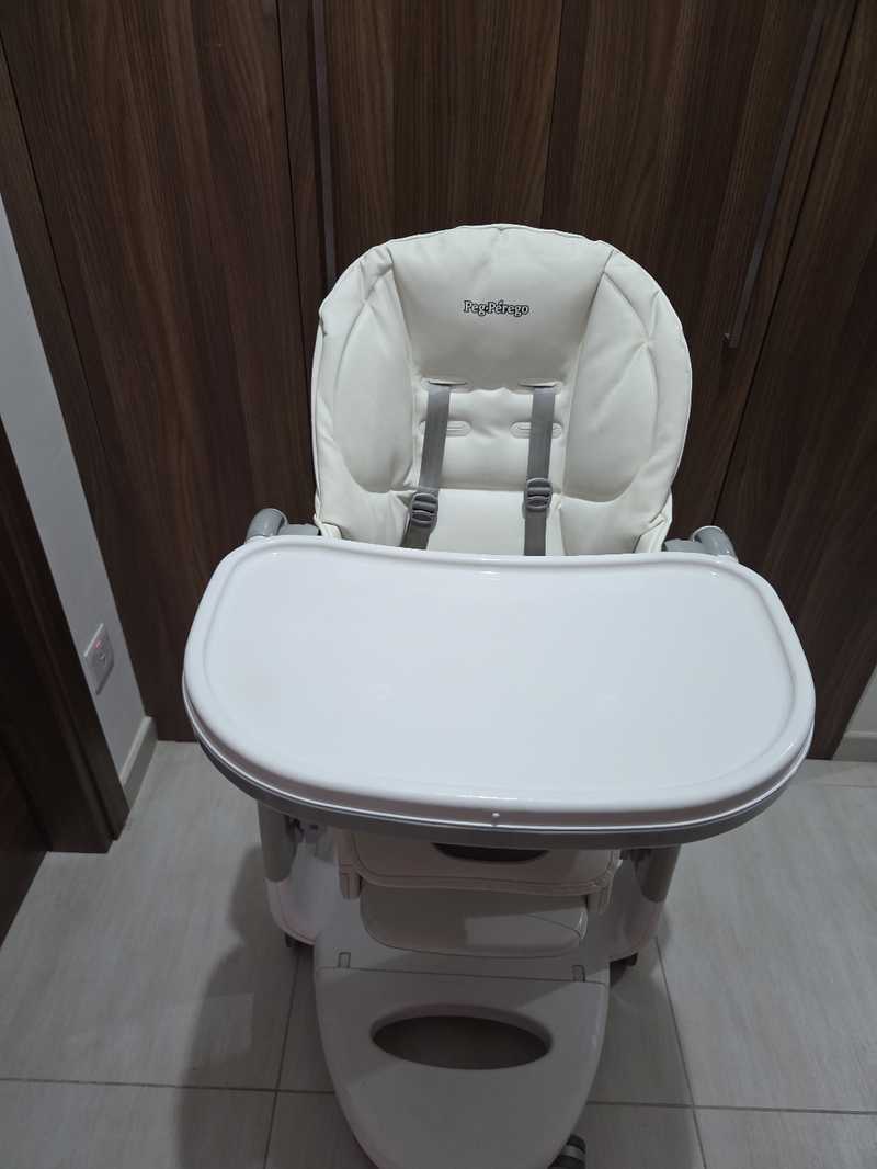 Peg perego tata mia 3in1 feeding high chair, rocking chair and