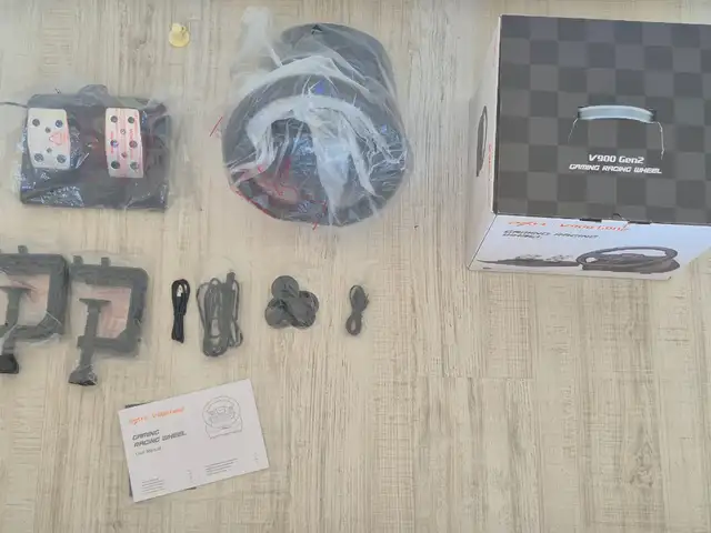 NEW Pxn v900 gen 2 gaming wheel with original box and packaging, Larnaca — Larnaka - Makenzy