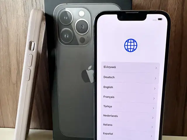 Iphone 13 pro | 128gb | graphite | 84 battery | box, cable & case, Επαρχία Λεμεσού — Ερήμη