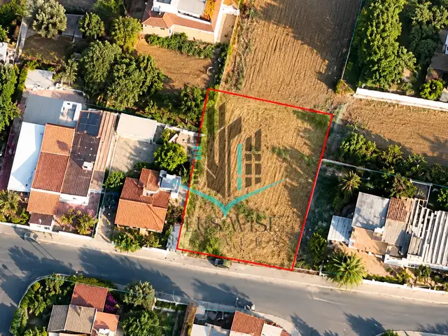 Residential Plot 665 m², Επαρχία Λάρνακας — Δρομολαξιά