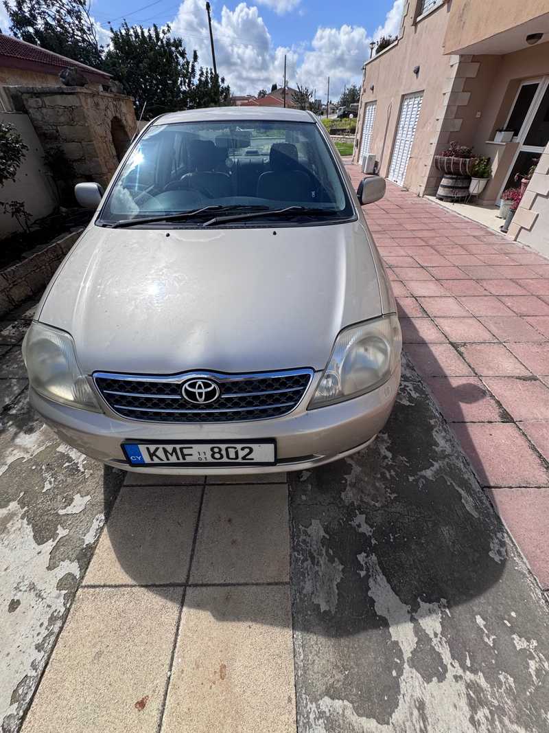 2001 Toyota Corolla 1,5L 2001 Cyprus