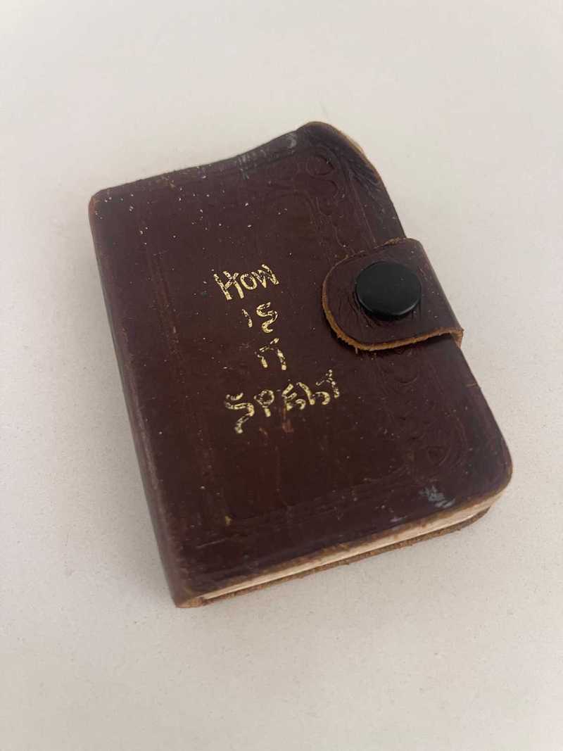 豆本 BURGESS & BOWES MIDGET Dictionary Rare Vtg Midget LATIN-ENGLISH Burgess & Bowes Miniature Word