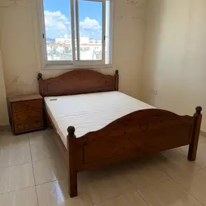 Solid wooden beframe double, Larnaca — Oroklini