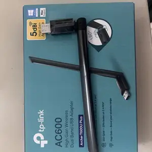 Tp-link archer t600u plus ac600 high gain wireless dual band usb adapter, Paphos — Chlorakas