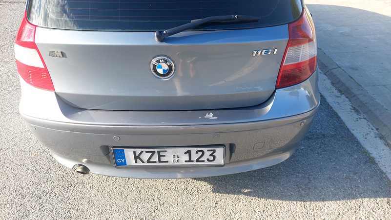 2006 BMW 1-Series 1,6L 2006 Cyprus