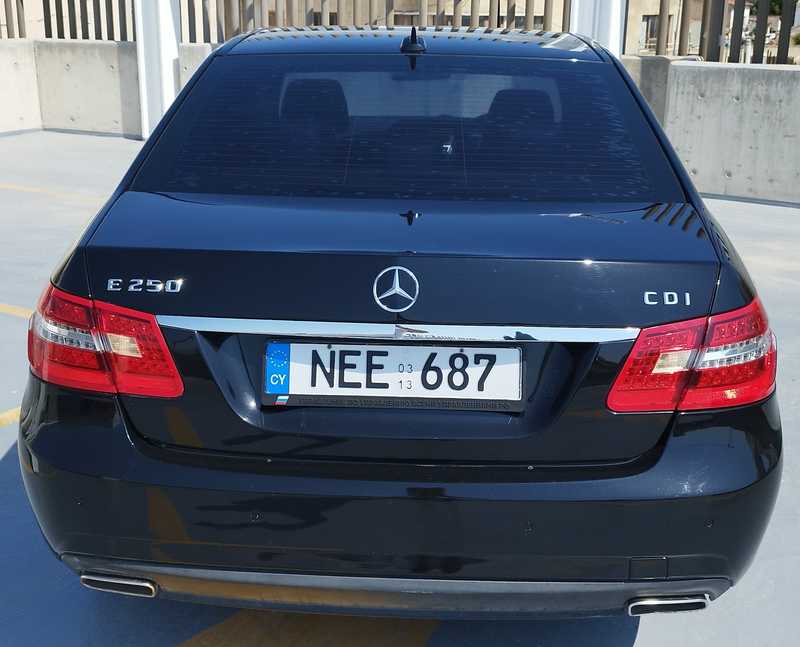 2013 Mercedes-Benz E-Class 2,1L 2013 Cyprus