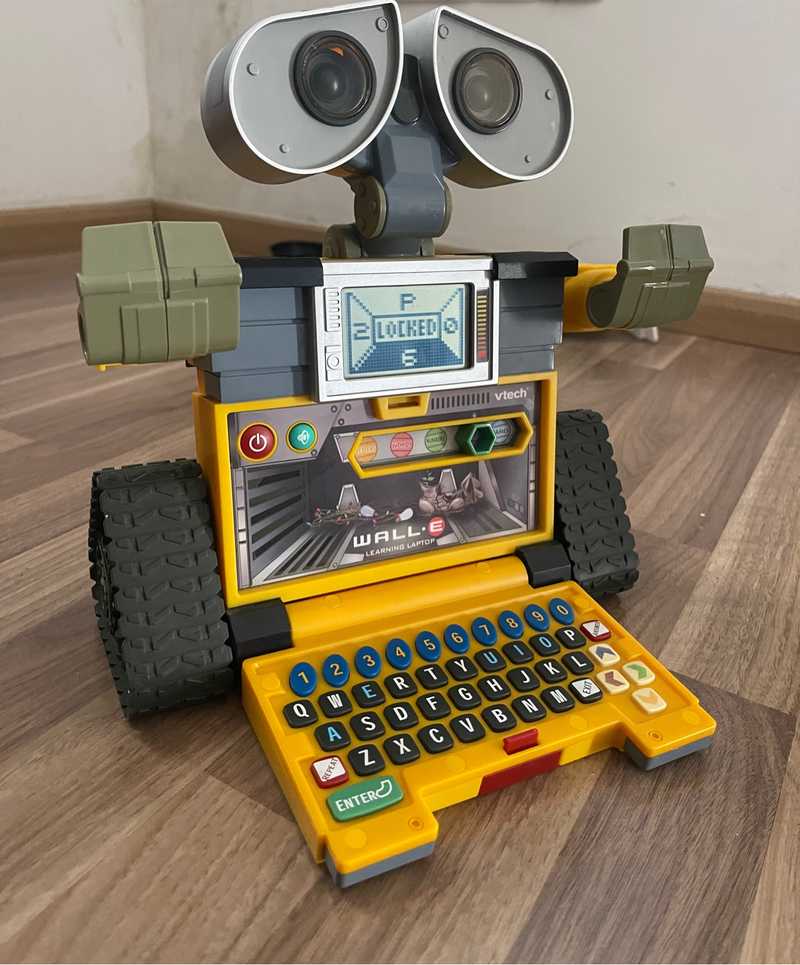 Wall-e disney pixar v-tech electronic educational learning laptop