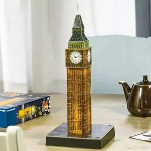 Ravensburger 216pc 3d puzzle iconic uk big ben clock-complete w/color change led, Επαρχία Πάφου — Paphos - Άγιος Θεόδωρος