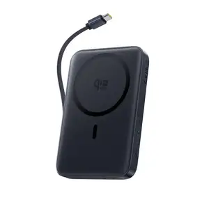 Baseus powerbank wireless 45w 10000mah qi2.2 picogo am61 black, Limassol — Agios Athanasios