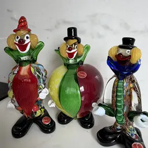 3 original murano italy clowns, Limassol — Kato Polemidia