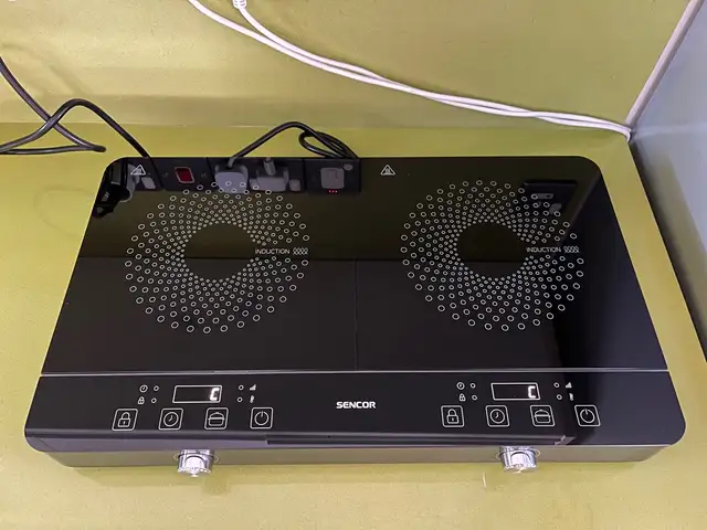 Sencor double induction electric cooktop, Paphos — Pegeia