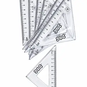 Σετ 10 ισοσκελή τρίγωνα χάρακες - set 10 triangle rulers, Larnaca — Larnaka - Kamares