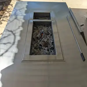 Stainless steel bbq table, Famagusta — Paralimni