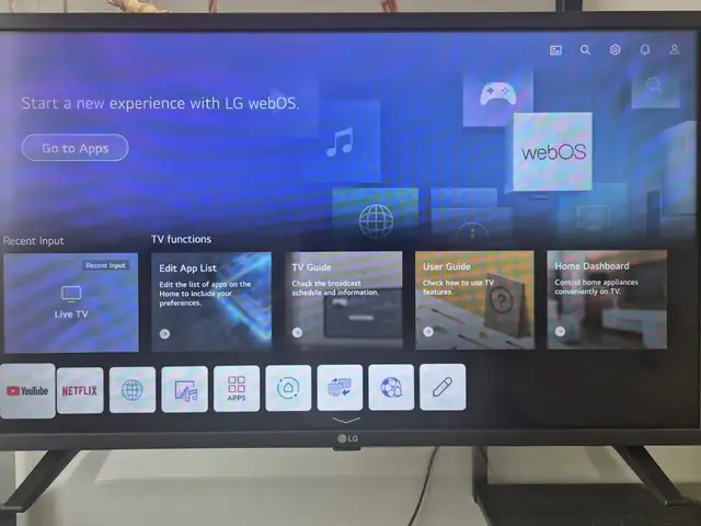 Tv lg 32 inches, led full hd smart perfect condition, Nicosia — Dali - Panag Evangelistria