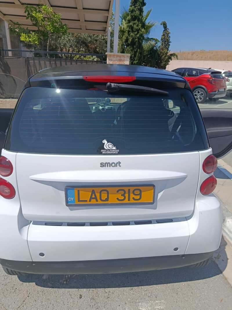 2012 Smart Fortwo 1,0L 2012 Cyprus