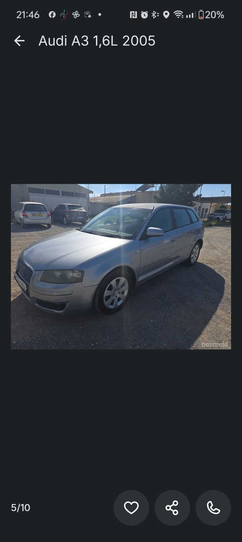 2000 Audi A3 2,2L 2000 Cyprus