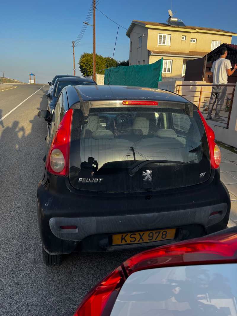 2008 Peugeot 107 1,0L 2008 Cyprus