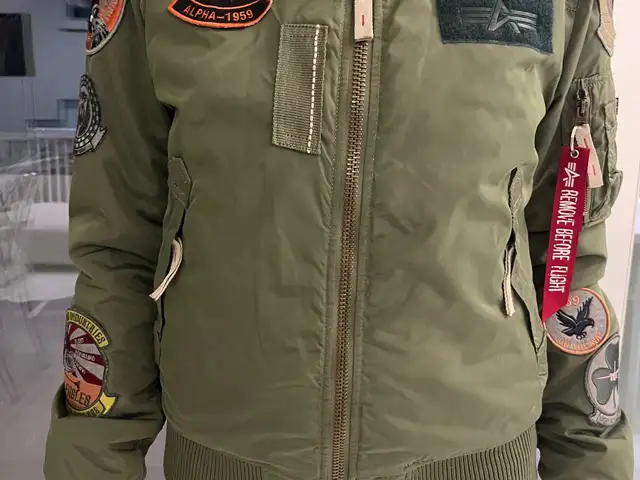 Alpha industries injector iii air force jacket size large, Nicosia — Lakatameia - Archangelos-Anthoupoli