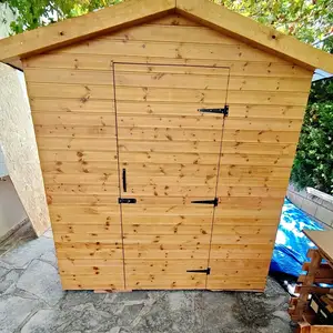 New wooden garden shed, Paphos — Polemi