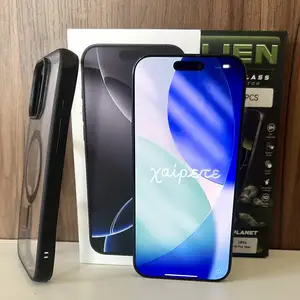 Iphone 16 pro max | 256gb | black titanium | 90 battery | full set | like new, Limassol — Erimi