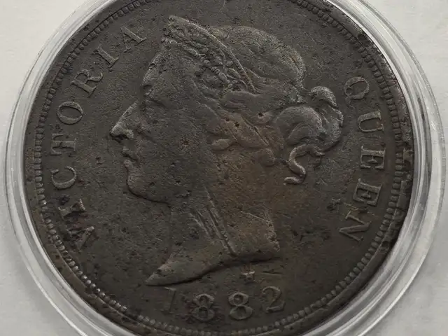 Cyprus 1 piastre 1882 h coin of queen victoria rare key date vf, Nicosia — Latsia - Agios Georgios