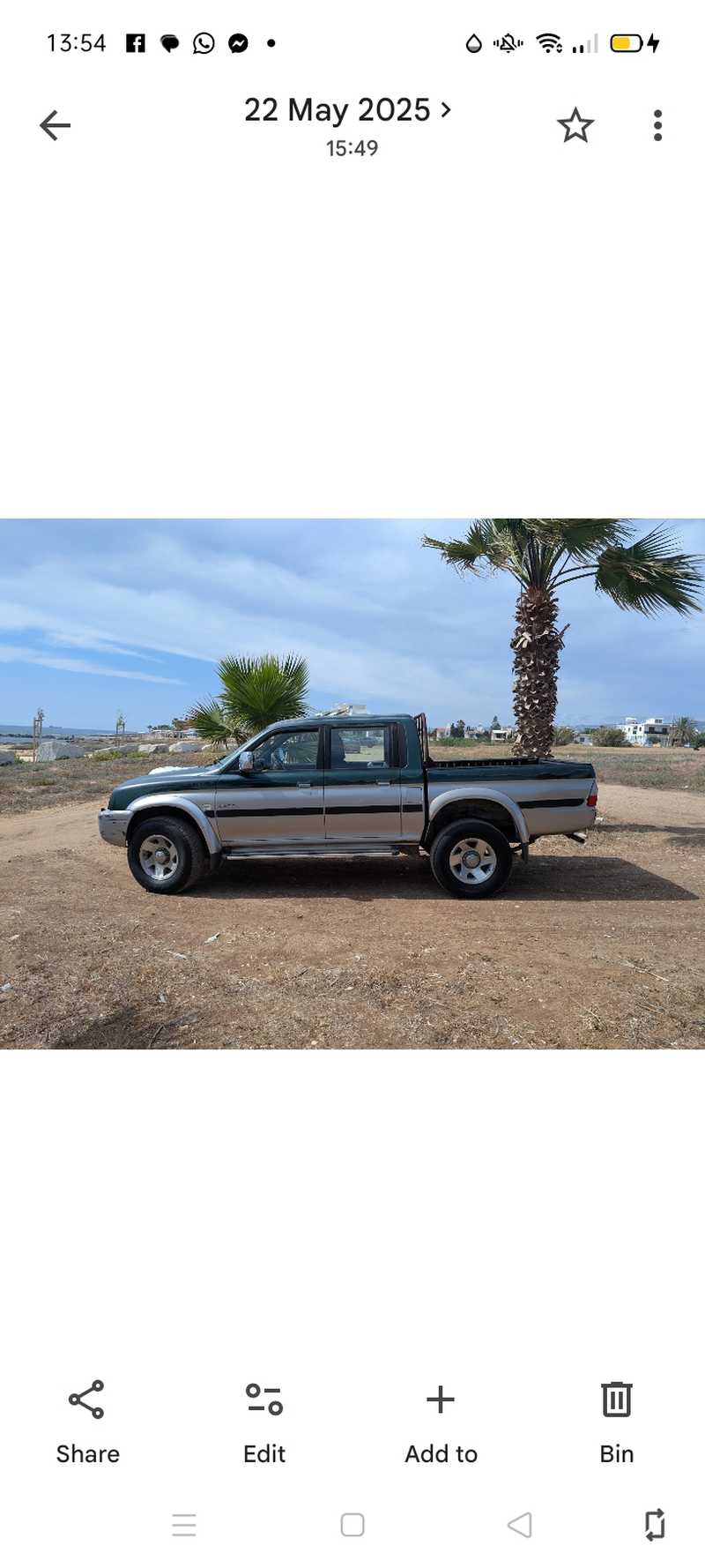 Mitsubishi L200 2,5L 2002