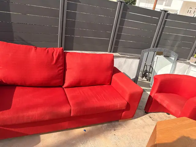 Σετ καναπές κρεβάτι με καρέκλα, Paphos — Empa